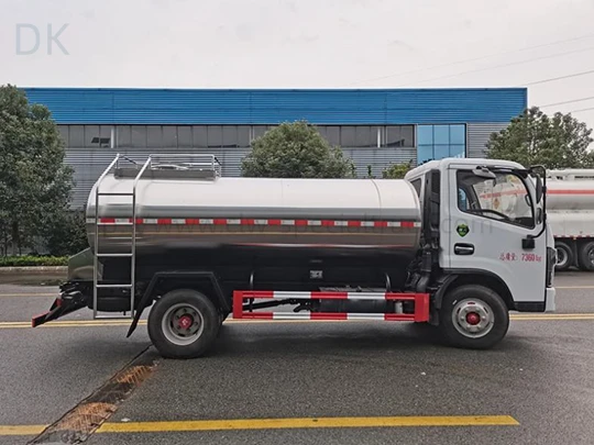 Fresh Milk Transport Tank Truck Factory Customization suppliers
