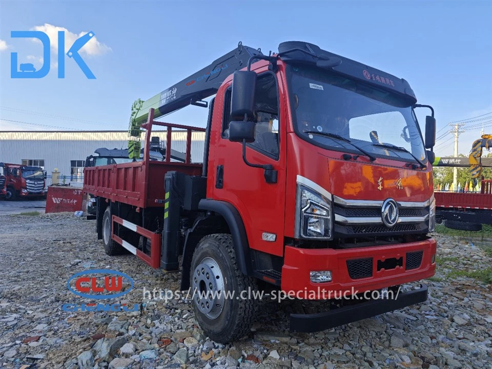 Dongfeng K3 4.5-metro Braccio a 5 sezioni con passo da 8 tonnellate