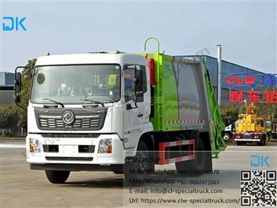 Dongfeng Tianjin 10 camion per compressione quadrata