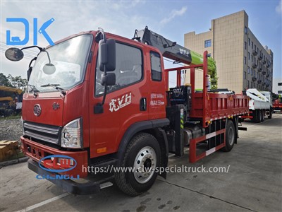 Gru montata su autocarro Faw Tiger VH da 7-tonnellate a 5 sezioni