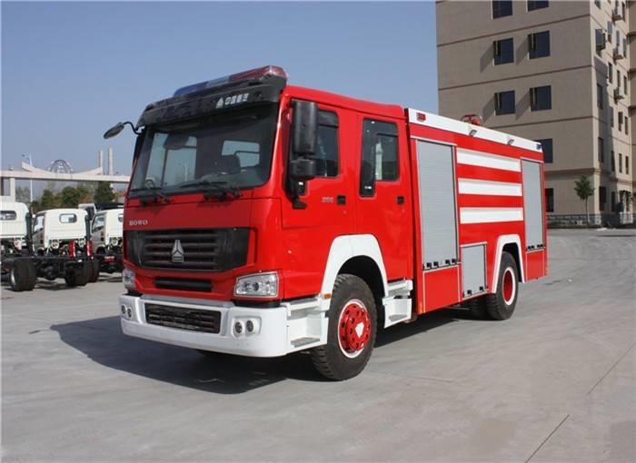 7.54 cubic meter industrial fire truck